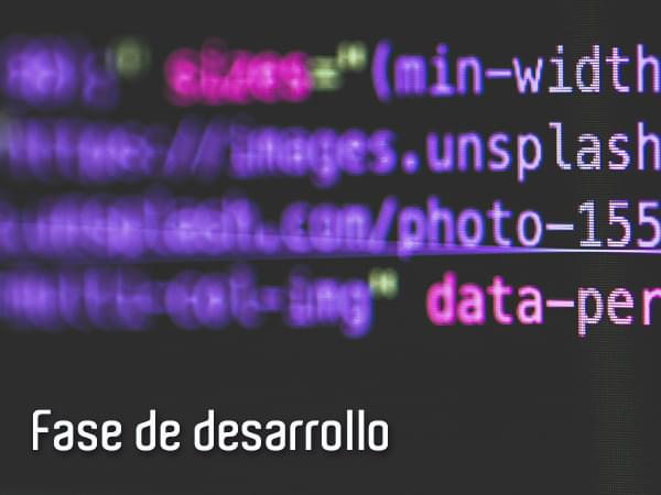 Fase de desarrollo